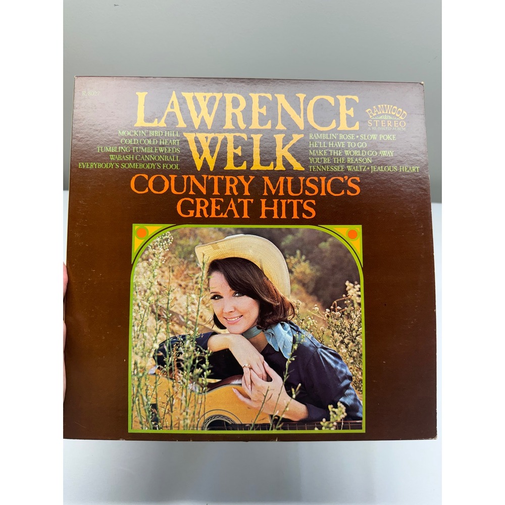 Lawrence Welk Country Musics Great Hits Vinyl LP Ranwood R-8027 Stereo 1968